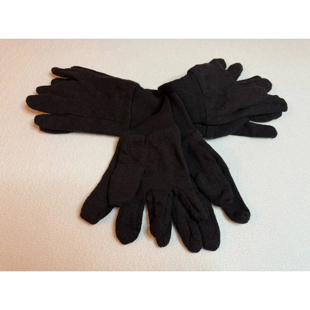 Winter Knit Gloves Lot of 3 Pairs Black Size L/XL New